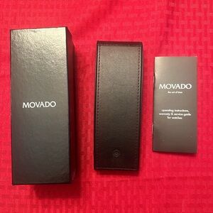 Movado watch box ONLY